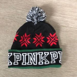 Pink Victoria secret hat